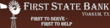 First State Bank Logo