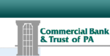 Commercial Bank and Trust of PA Logo