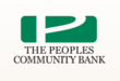 The Peoples Community Bank Logo