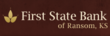 The First State Bank of Ransom Logo