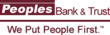 Peoples Bank & Trust Logo