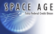 Space Age Tulsa Federal Credit Union Logo