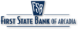 The First State Bank of Arcadia Logo