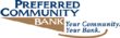 Preferred Community Bank Logo