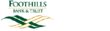 Foothills Bank & Trust Logo
