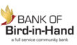 Bank of Bird-in-Hand Logo