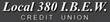 Local 380 IBEW Credit Union Logo
